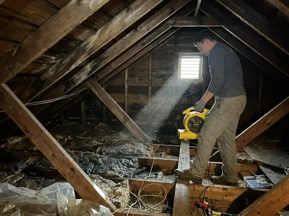 attic-water-damage-drying-proc-007 — frequently asked questions, Emergency Water Extraction & 24/7 Flood Response in Sun Pra…